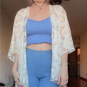 Earthbound Trading Co. Lace Shawl